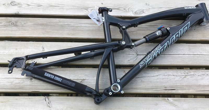 Used Santa Cruz Nomad Aluminium 26 Frameset 2012 MTB