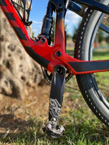 Used Scott Spark RC 900 2020 2020 Mountainbike, Naranja — image 3 of 12