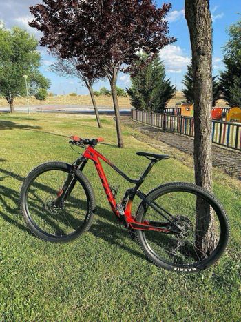Used Scott Spark RC 900 2020 2020 Mountainbike, Naranja — image 9 of 12