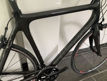 Storck Scenario CD 1.0 carbon Campagnolo Record Titanium 2007 Road & Gravel de segunda mano, Negro — imagen 6 de 16