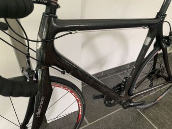 Storck Scenario CD 1.0 carbon Campagnolo Record Titanium 2007 Road & Gravel de segunda mano, Negro — imagen 5 de 16