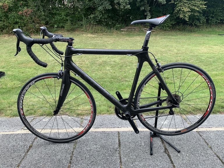 Storck Scenario CD 1.0 carbon Campagnolo Record Titanium 2007 Road & Gravel de segunda mano, Negro — imagen 2 de 16
