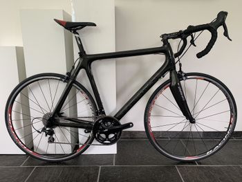 Storck Scenario CD 1.0 carbon Campagnolo Record Titanium 2007 Road & Gravel de segunda mano, Negro — imagen 3 de 16