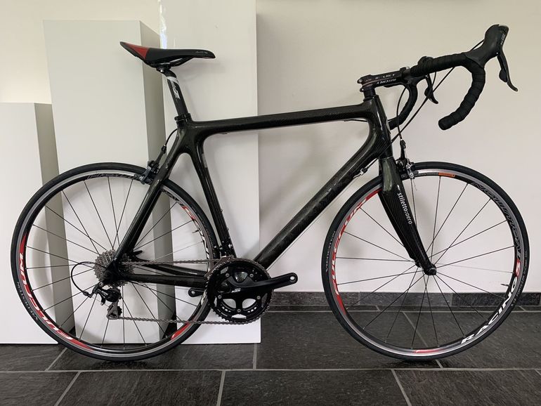 Storck Scenario CD 1.0 carbon Campagnolo Record Titanium 2007 Road & Gravel de segunda mano, Negro — imagen 3 de 16