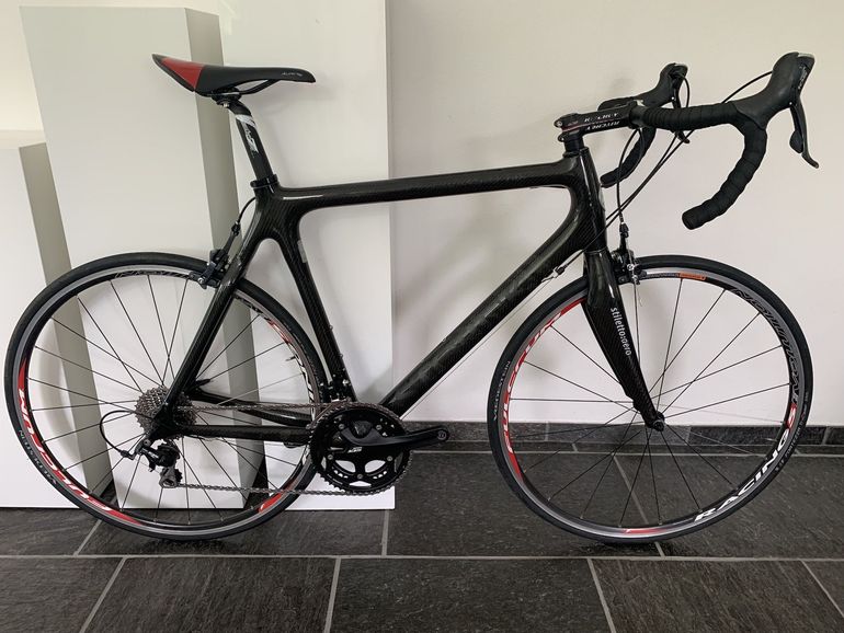 Storck Scenario CD 1.0 carbon Campagnolo Record Titanium 2007 Road & Gravel de segunda mano, Negro — imagen 10 de 16