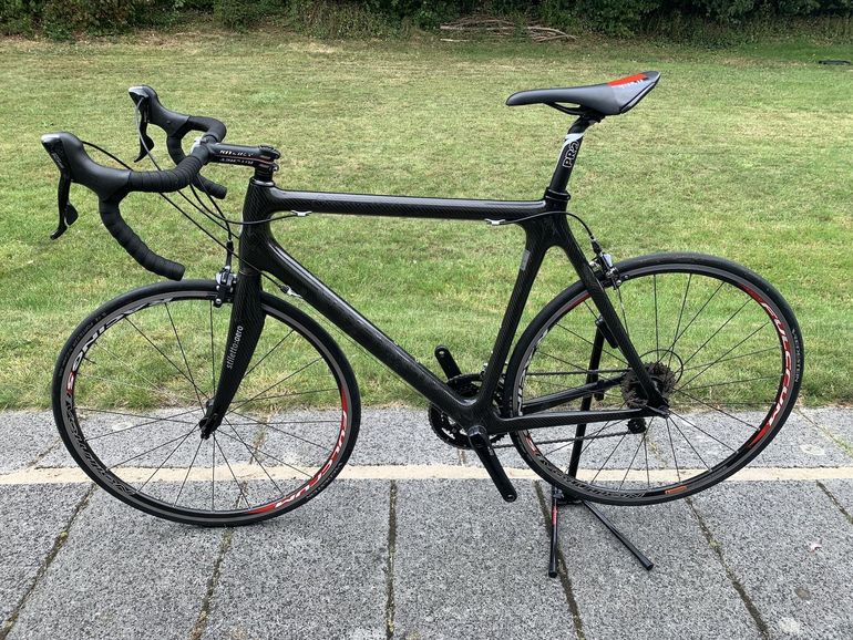 Storck Scenario CD 1.0 carbon Campagnolo Record Titanium 2007 Road & Gravel de segunda mano, Negro — imagen 13 de 16