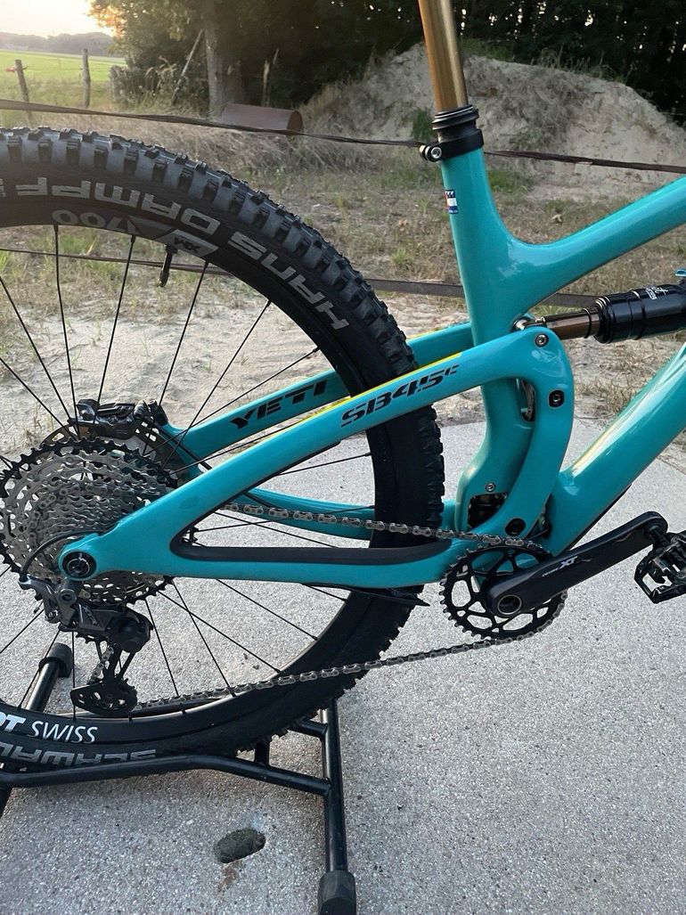 Brugt Yeti SB4.5 TURQ XT 2018 2018 Mountainbike — billede 3 af 11