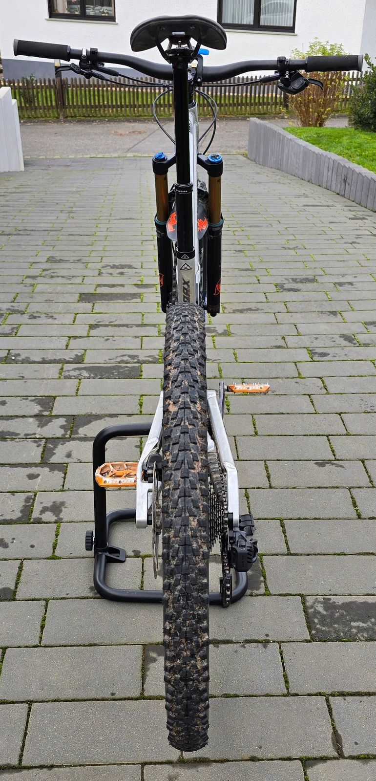 Used Other Brands Crossworx Lite 290 2022 Mountainbike, Hellgrau — image 4 of 11