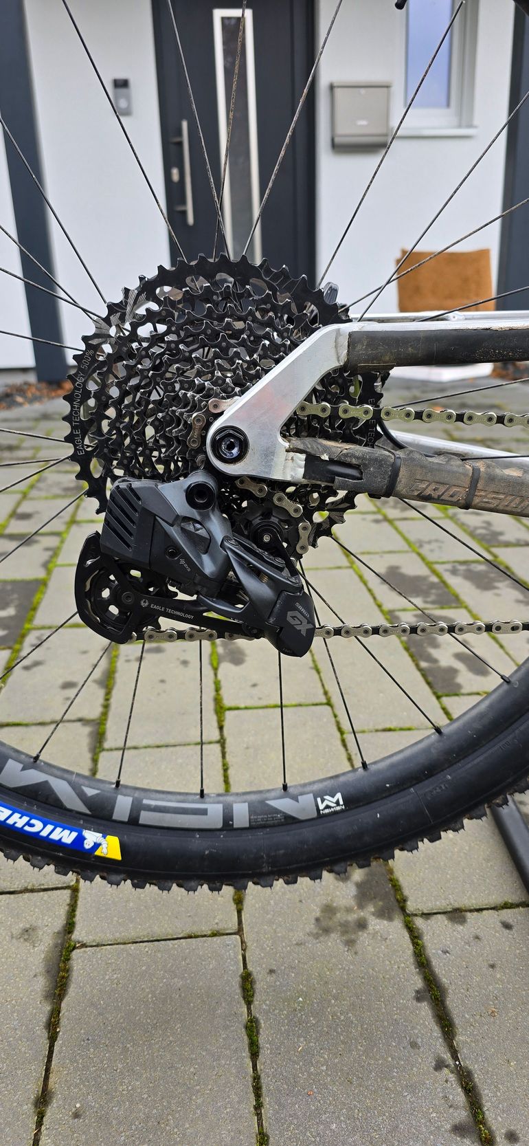 Used Other Brands Crossworx Lite 290 2022 Mountainbike, Hellgrau — image 3 of 11