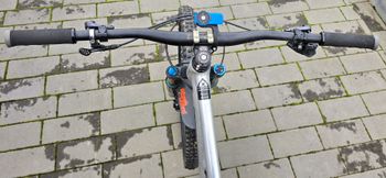 Used Other Brands Crossworx Lite 290 2022 Mountainbike, Hellgrau — image 5 of 11