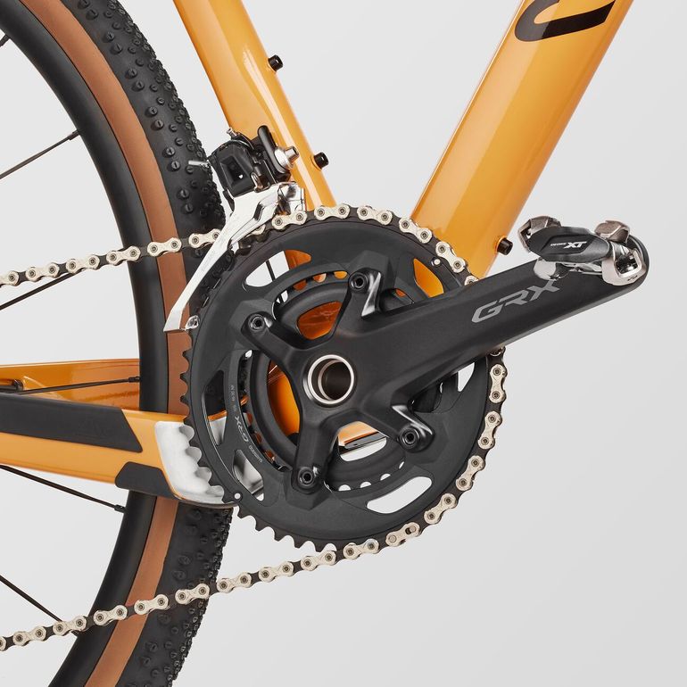 Used Canyon Grizl CF SL 6 2023 2023 Road & Gravel, Orange — image 3 of 10