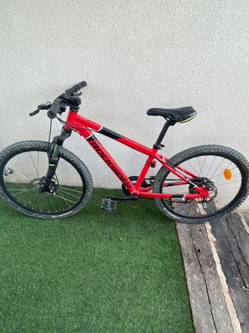 Used ROCKRIDER Kids' 24" 9-12 Years Mountain Bike ST 900 2024 2024 2024 Youth, Rot — image 2 of 6