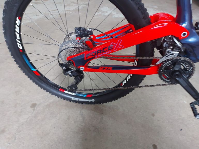 Used GT Force Carbon Pro SRAM 2017 2017 Mountainbike, Blue, 27.5 — image 7 of 7