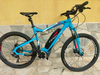 Used Haibike 5.0 2020 Mountainbike, Blue — image 3 of 3
