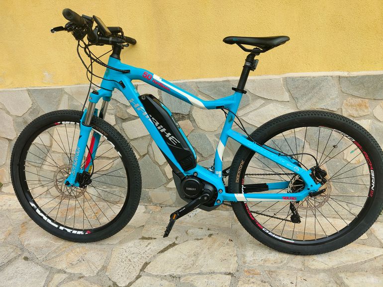 Used Haibike 5.0 2020 Mountainbike, Blue — image 2 of 3