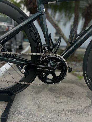Used Specialized Tarmac SL8 Pro Ultegra Di2 2024 Road & Gravel, Green — image 4 of 8