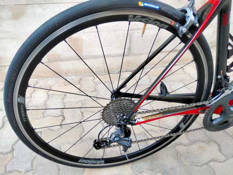 Used Merida RIDE 7000 2016 2016 Road & Gravel, Red — image 8 of 8