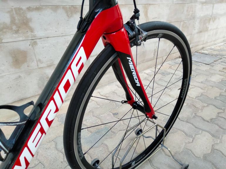Used Merida RIDE 7000 2016 2016 Road & Gravel, Red — image 5 of 8