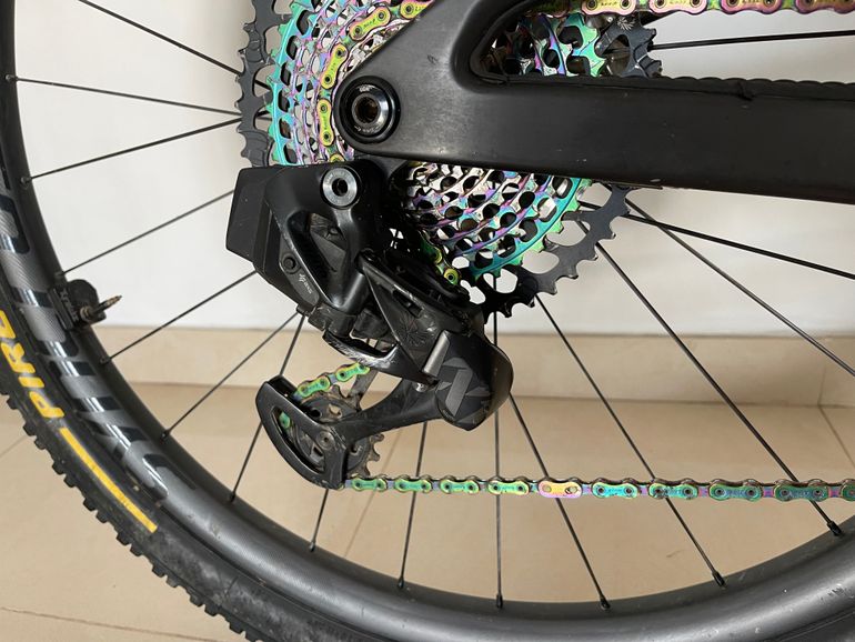 Used Scott Spark RC World Cup EVO AXS 2022 2022 Mountainbike, Black, 29 — image 2 of 7