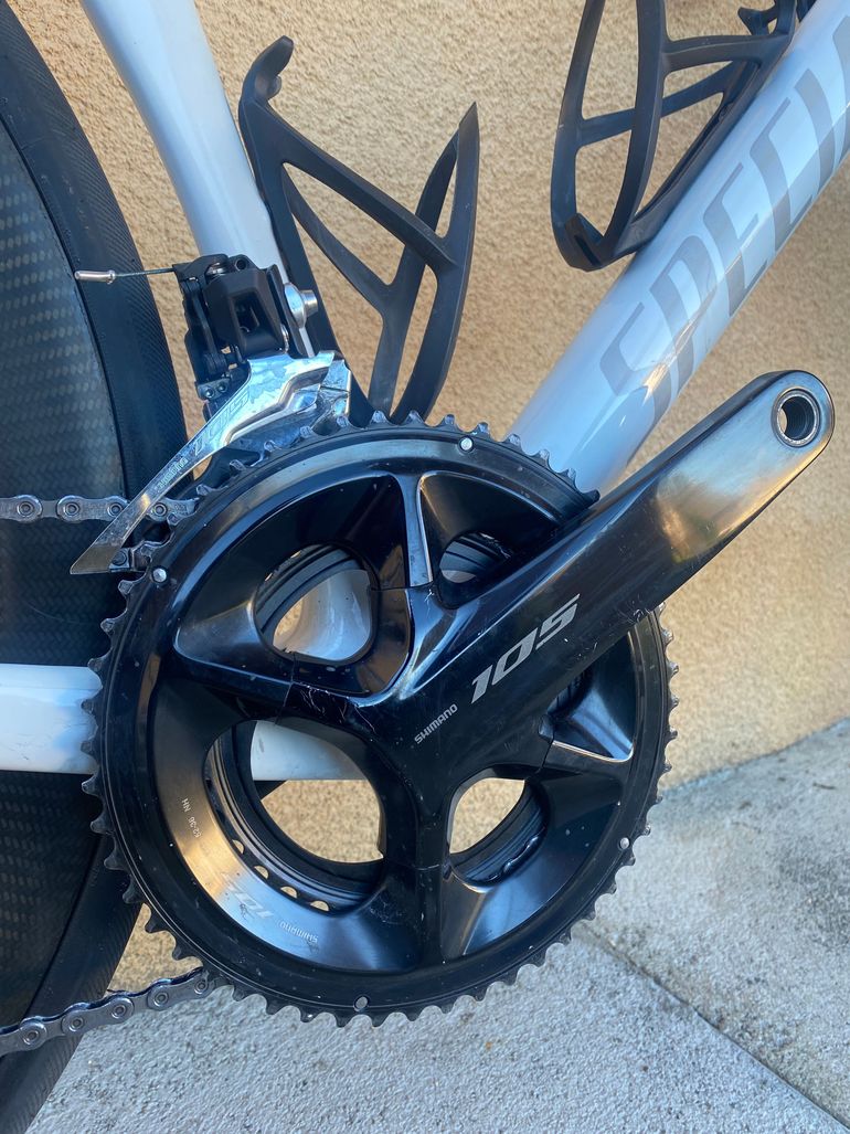 Used Specialized Tarmac SL7 Sport - Shimano 105 2024 2024 Road & Gravel, White — image 2 of 4