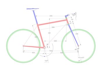Used Cannondale F700 2023 Road & Gravel, Blau — image 10 of 10