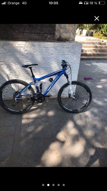 Used Trek Fuel EX 5 2012 2012 Mountainbike, Blue, 26 — image 2 of 5