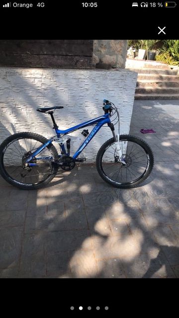 Used Trek Fuel EX 5 2012 2012 Mountainbike, Blue, 26 — image 2 of 5
