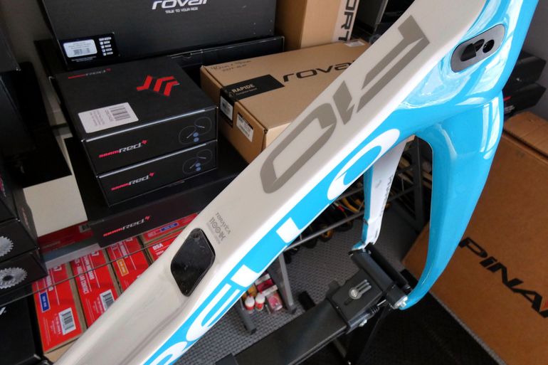 Used Pinarello Dogma F10 Disk Frameset 2020 2020 Road & Gravel, Blue — image 9 of 31