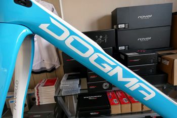 Used Pinarello Dogma F10 Disk Frameset 2020 2020 Road & Gravel, Blue — image 15 of 31
