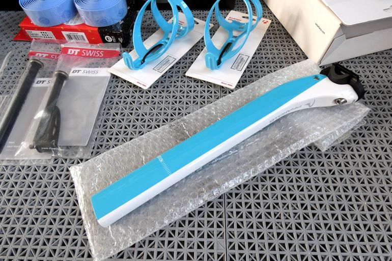 Used Pinarello Dogma F10 Disk Frameset 2020 2020 Road & Gravel, Blue — image 24 of 31