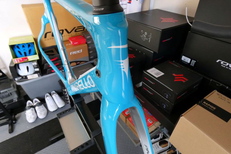 Used Pinarello Dogma F10 Disk Frameset 2020 2020 Road & Gravel, Blue — image 12 of 31