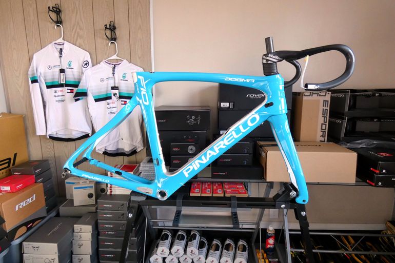 Used Pinarello Dogma F10 Disk Frameset 2020 2020 Road & Gravel, Blue — image 1 of 31