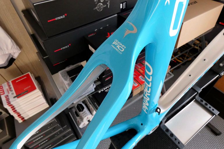 Used Pinarello Dogma F10 Disk Frameset 2020 2020 Road & Gravel, Blue — image 2 of 31