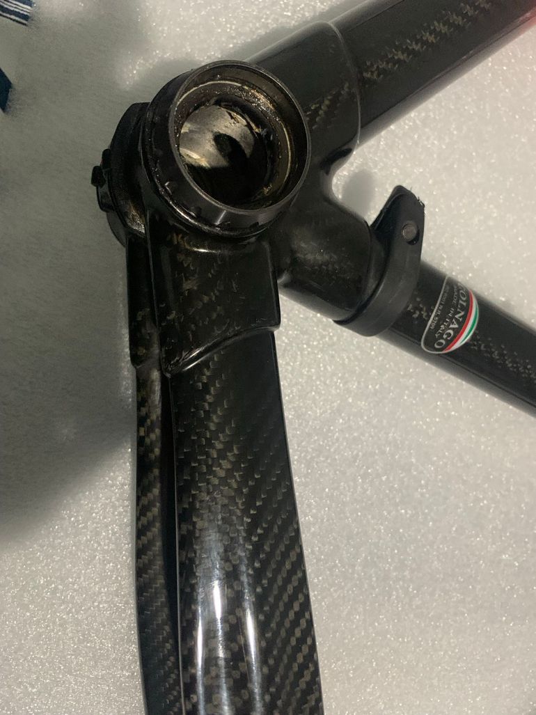 Used Colnago CF6 Colnago Ferrari Frameset 2008 Road & Gravel, Red — image 3 of 33