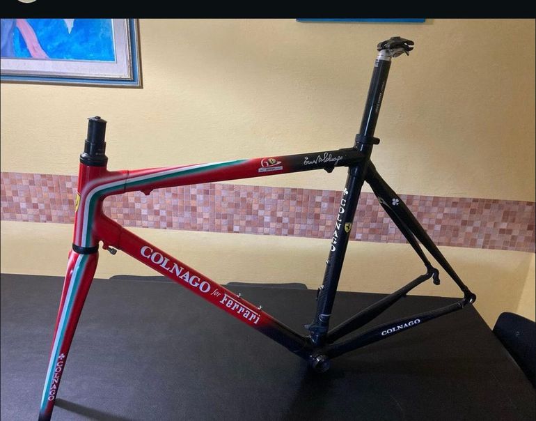 Used Colnago CF6 Colnago Ferrari Frameset 2008 Road & Gravel, Red — image 6 of 33