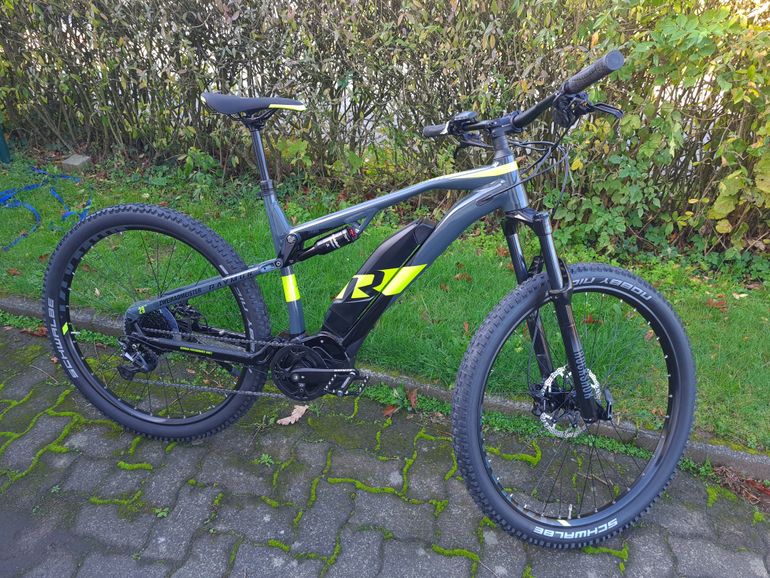 Used R RAYMON FullRay E-Nine 6.0 2021 Mountainbike, Black — image 1 of 6