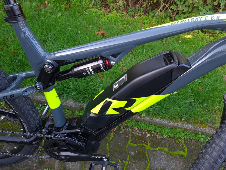 Used R RAYMON FullRay E-Nine 6.0 2021 Mountainbike, Black — image 6 of 6