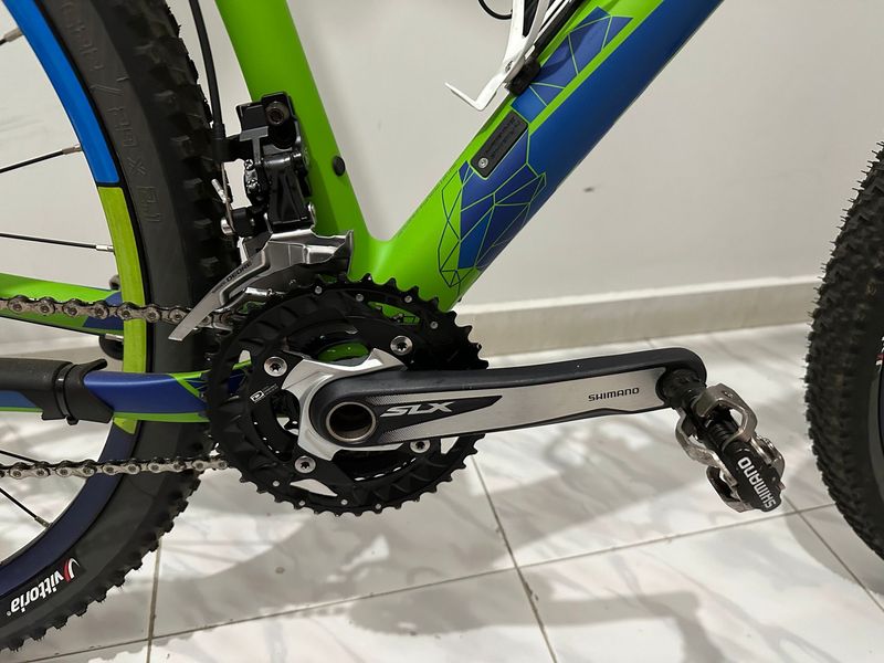 Used Haibike Greed 9.10 2017 Mountainbike, Green, 29 — image 4 of 9