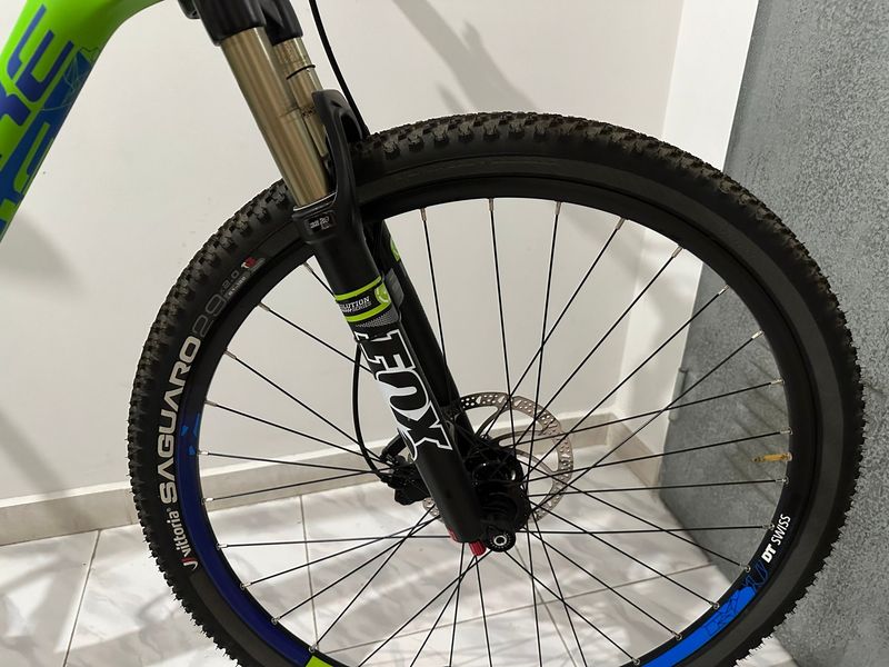 Used Haibike Greed 9.10 2017 Mountainbike, Green, 29 — image 6 of 9