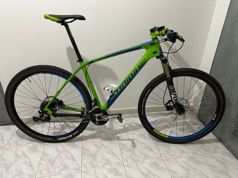 Used Haibike Greed 9.10 2017 Mountainbike, Green, 29 — image 1 of 9