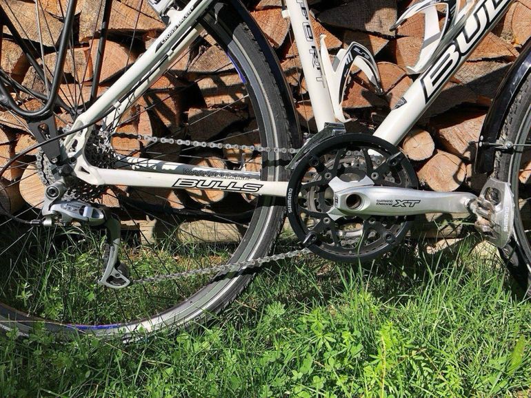 Used BULLS Cross Racer 2 Sport 2010 Road & Gravel, White — image 3 of 4