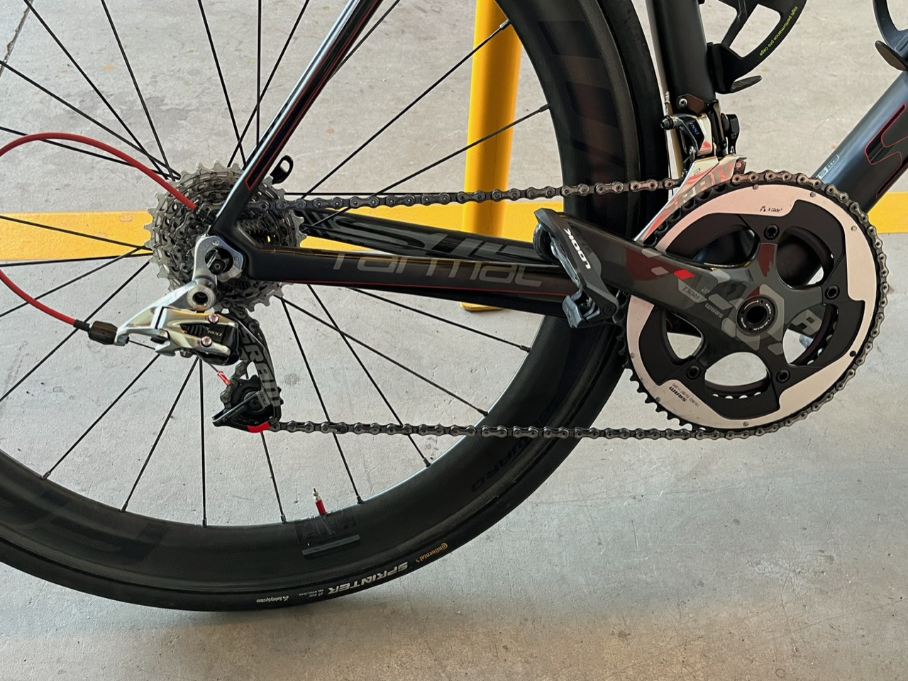 Specialized S-works Tarmac Sl4 Sram Red Used In 54 Cm 