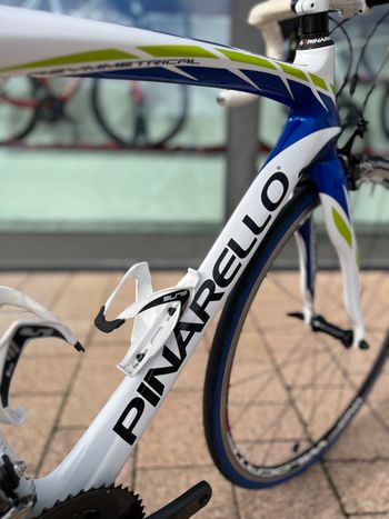 Used Pinarello Paris Asymmetric 2020 Road & Gravel, White — image 9 of 10