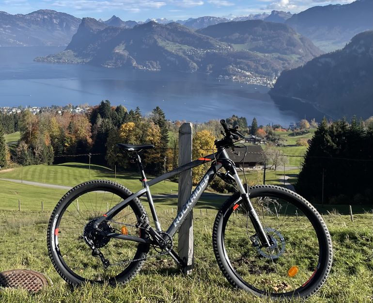 Used ROCKRIDER ST 900 Mountain Bike, - 27.5" 2020 Mountainbike, shop.filter.color.1 — image 1 of 3
