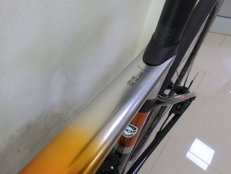 Used Wilier 0 SLR Frameset Frameset 2022 Road & Gravel, Orange — image 9 of 17