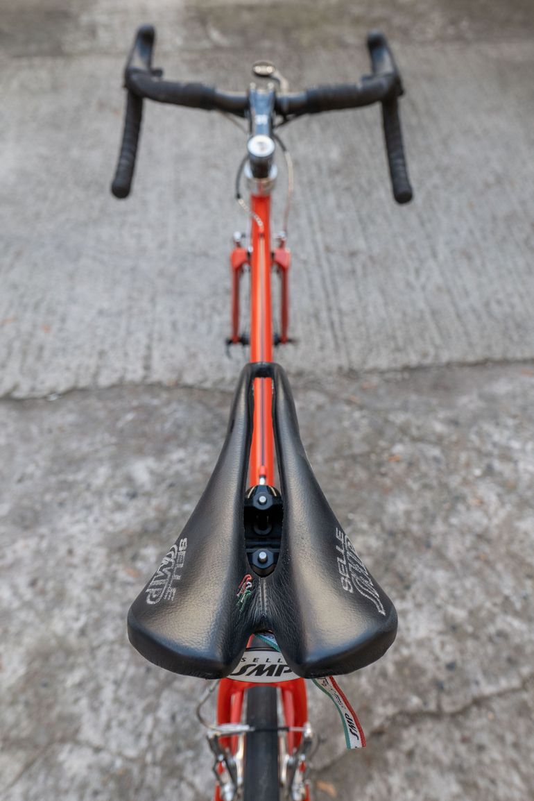 Used 3T PRIORI gravel, Campagnolo Record 1998 Road & Gravel, Red — image 12 of 14