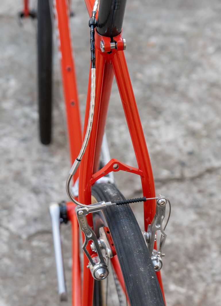 Used 3T PRIORI gravel, Campagnolo Record 1998 Road & Gravel, Red — image 10 of 14