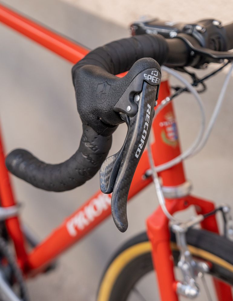 Used 3T PRIORI gravel, Campagnolo Record 1998 Road & Gravel, Red — image 7 of 14