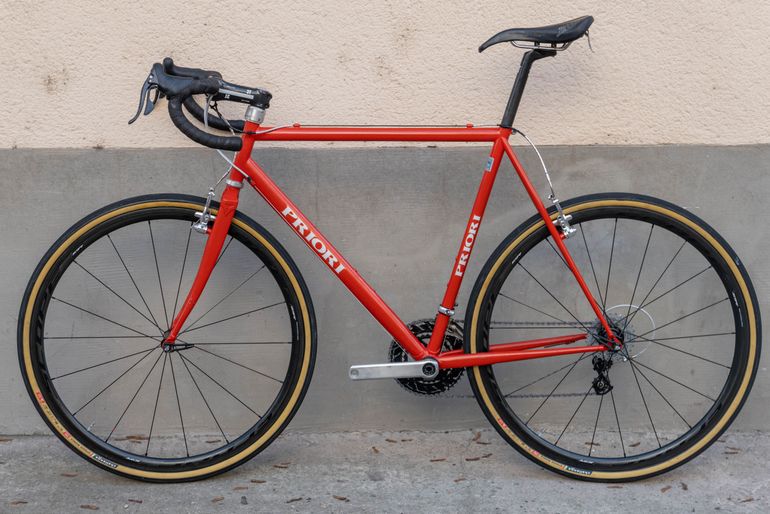 Used 3T PRIORI gravel, Campagnolo Record 1998 Road & Gravel, Red — image 13 of 14
