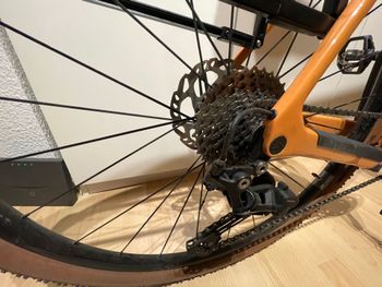 Used Canyon Grizl CF SL 6 2022 2022 Road & Gravel, Orange — image 3 of 7